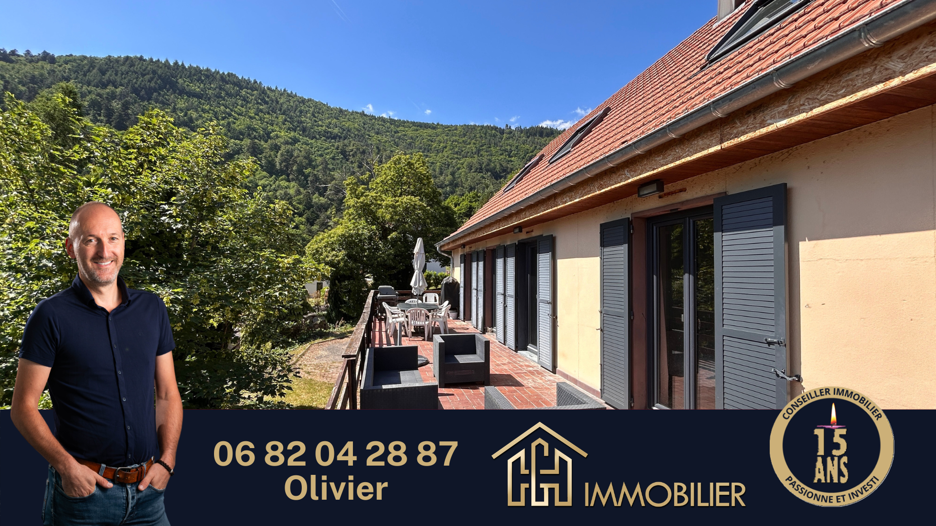 Une maison avec vue, et une terrasse pour en profiter… — photo 1 sur 16