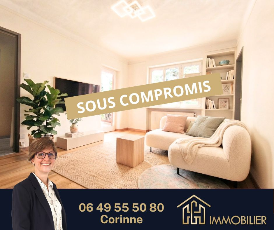 Sélestat appartement t3 de 58m2 avec terrasse, garage
